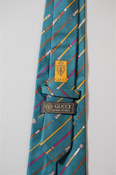 ties gucci|vintage Gucci tie.